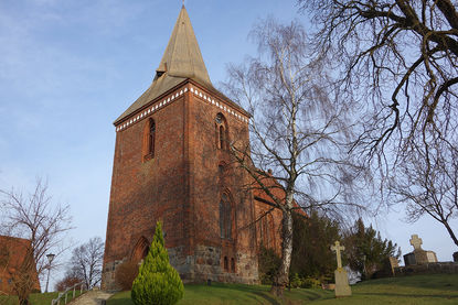 Außenansicht der Maria-Magdalenen-Kirche Berkenthin