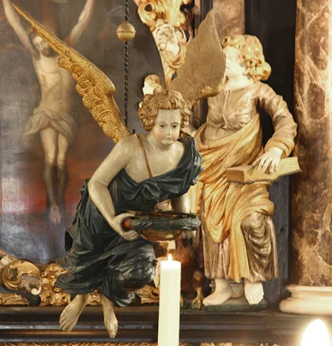 Taufengel in der Maria-Magdalenen-Kirche Berkenthin